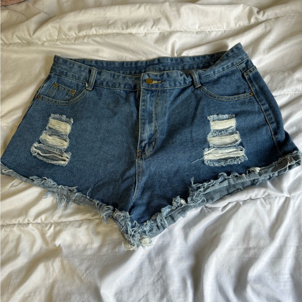 SHEIN Jean shorts PLUS